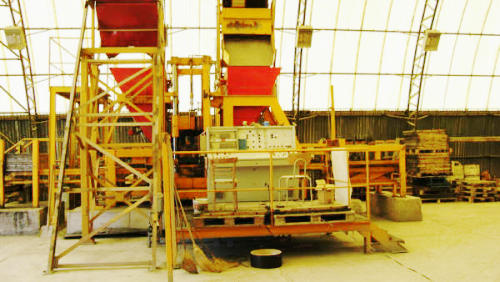 pavement stone production