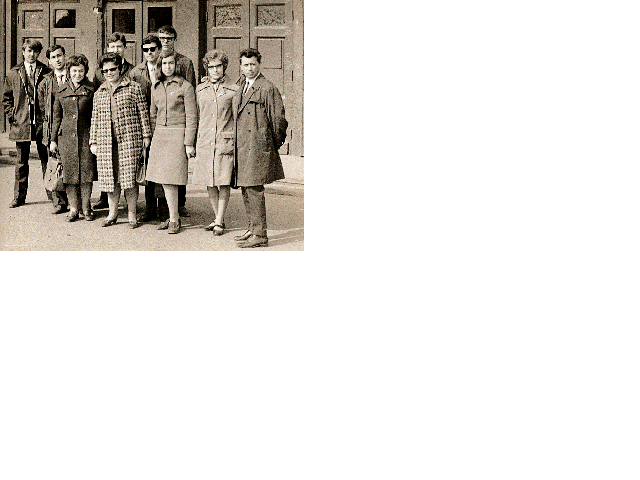 Delegation in Riga, 1972