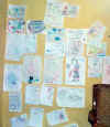DrawingsOnMyWall.JPG (35740 bytes)