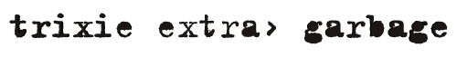 TrixieExtra font