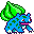 Bulbasaur: DIB (Dino In Black).