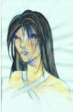 First Final Fantasy 8 Fan-art!!! It is also the first time I have ever used Watercolours. Eh, I think I should stick to Coloured Pencil^_^. Heh, anyhow, this is a pic that I started out just wanting to test some Watercolouring techniques, but it ended up looking like Rinoa so I'll call it Rinoa^^