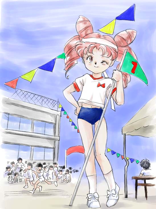 Chibi Usa At School