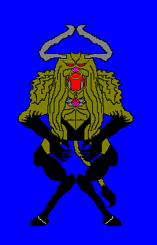 A drawing 
of a minataur I made a several months ago