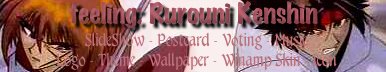 feeling: Rurouni Kenshin Banner 4
