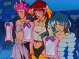You'd think the Amazon Trio would be used to looking at mirrors...