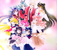 Sailor Moon Memorial Song Box Back Cover (38k)