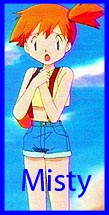 Misty talking to Tentacruel