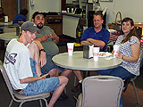 Kyle (left) and Friends