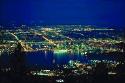 Vancouver at dusk from the Grouse Mountain